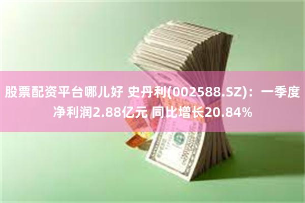 股票配资平台哪儿好 史丹利(002588.SZ)：一季度净利润2.88亿元 同比增长20.84%