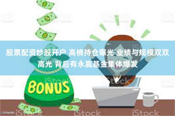 股票配资炒股开户 高楠持仓曝光 业绩与规模双双高光 背后有永赢基金集体爆发