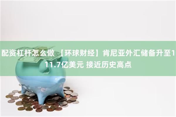 配资杠杆怎么做 【环球财经】肯尼亚外汇储备升至111.7亿美元 接近历史高点